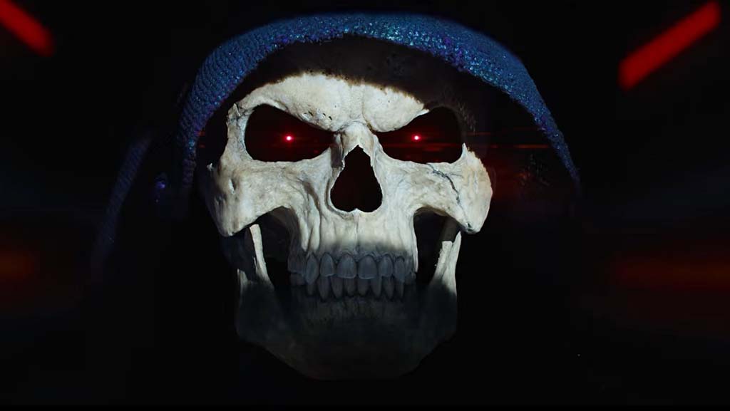 Skeletor's image from Masters of the Universe movie
